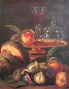 Cristoforo Munari, Vases Glass and Fruit